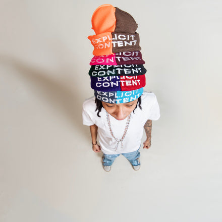 Half split beanie